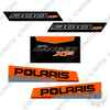 Image of Fits Polaris Ranger 900XP 2015 LE Decal Kit UTV - CUSTOM ORANGE