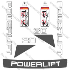 Powerlift 30 Decal Kit Forklift