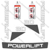 Image of Powerlift 30 Decal Kit Forklift