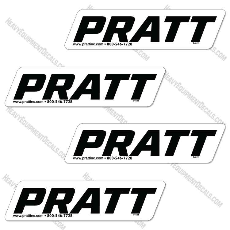 Fits Pratt 16" Trailer Decal Kit
