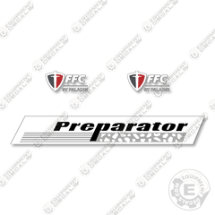 Fits Perparator by Paladin Decal Kit - Auto Rake