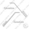 Image of Quicke Q940 Decal Kit Front End Loader - Aftermarket Kit