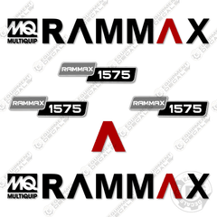 Fits Rammax 1575 Decal Kit Roller