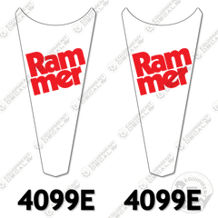 Fits Rammer 4099E Hydraulic Hammer Decal Kit