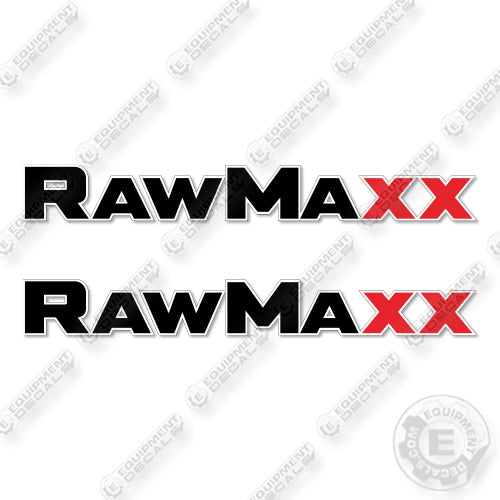 RawMaxx Trailer Logos Decal Kit Trailer - Aftermarket Kit
