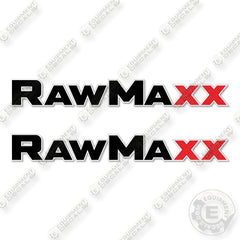 RawMaxx Trailer Logos Decal Kit Trailer - Aftermarket Kit