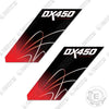 Image of Fits Red D ARC DX450 Decal Kit Welder