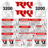 Image of RKI 3200 Decal Kit Crane - Aftermarket Kit