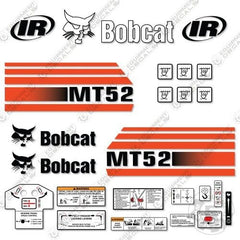 Fits Bobcat MT52 Mini Skid Steer Decal Replacement Kit