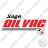 Image of Sage Oil Vac Logo 13 Inches Decal Kit Vacuum - Aftermarket Kit