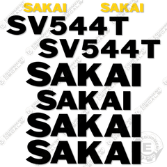 Fits Sakai SV544T Decal Kit Roller