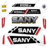 Image of Fits Sany SY225C LC Decal Kit Excavator