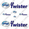 Image of Fits Schwarze A8 Twister Decal Kit Vacuum Sweeper