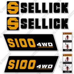 Fits Sellick S100 Decal kit Forklift