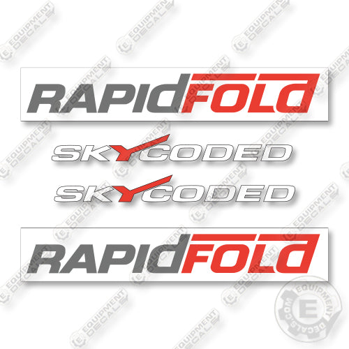 SkyJack Rapidfold and Skycoded Decal Kit Scissor Lift - Aftermarket Kit