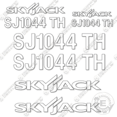 Fits SkyJack SJ1044TH Decal Kit Telehandler (White Cut ONLY)