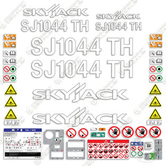 Fits SkyJack SJ1044TH Decal Kit Telehandler (FULL KIT)