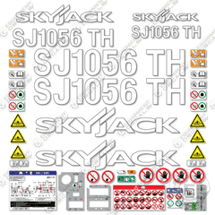 Fits SkyJack SJ1056TH Decal Kit Telehandler (FULL KIT)