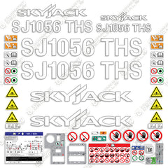Fits SkyJack SJ1056THS Decal Kit Telehandler (FULL KIT)