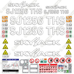 Fits SkyJack SJ1256THS Decal Kit Telehandler (FULL KIT)