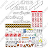 Image of Fits SkyJack SJ12E Decal Kit Mast Lift