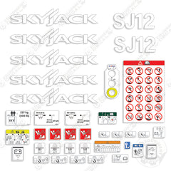 SkyJack SJ12 Decal Kit Man Lift