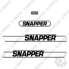 Fits Snapper 1650 Decal Kit Riding Mower