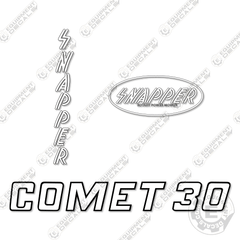 Fits Snapper Comet 30 Decal Kit (307X) Riding Mower