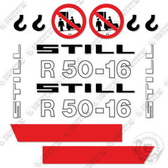 Fits Still R50-16 Decal Kit Forklift