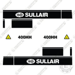 Fits Sullair 400HH Decal Kit Air Compressor