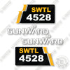 Image of Sunward SWTL4528 Decal Kit Compact Track Loader - Aftermarket Kit