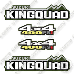Suzuki KingSquad 400 Decal Kit Motorcycle - Aftermarket Kit