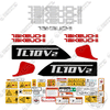 Image of Fits Takeuchi TL10V2 Decal Kit Skid Steer Loader
