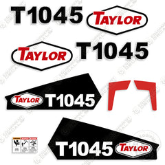 Fits Taylor T1045 Decal Kit Wheel Loader