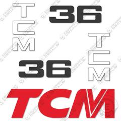 Fits TCM 36Z2 Decal Kit Forklift