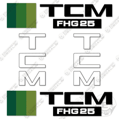 Fits TCM FHG25 Decal Kit Forklift