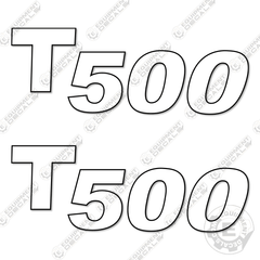 Fits Tenant T500 Decal Kit (Set of 2)