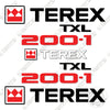 Image of Terex TXL200-1 Decal Kit Wheel Loader - Aftermarket Kit