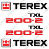 Image of Terex TXL200-2 Decal Kit Wheel Loader - Aftermarket Kit