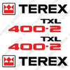 Image of Terex TXL400-2 Decal Kit Wheel Loader - Aftermarket Kit