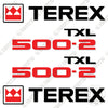 Image of Terex TXL500-2 Decal Kit Wheel Loader - Aftermarket Kit