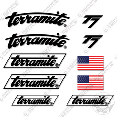 Fits Terramite T7 Decal Kit Backhoe Loader