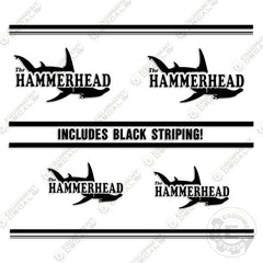 Fits The Hammer Head Trailer Decal Kit