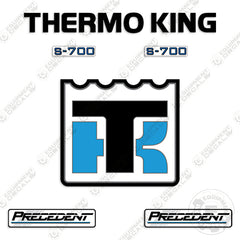 Fits ThermoKing Precedent S-700 Decal Kit Trailer Refrigeration Unit
