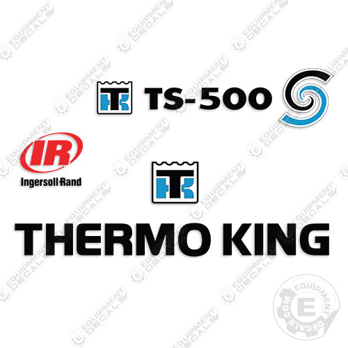 Fits ThermoKing TS-500 Decal Kit Trailer Refrigeration Unit (Copy)