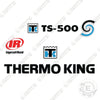 Image of Fits ThermoKing TS-500 Decal Kit Trailer Refrigeration Unit (Copy)