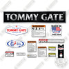 Image of Tommy Gate Decal Kit Lift Gate - Aftermarket Kit