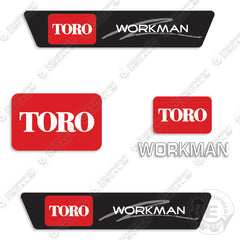 Fits Toro Workman 2 Decal Kit Utility Vehicle