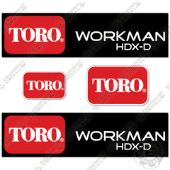 Fits Toro Workman HDX-D Decal Kit Utility Vehicle