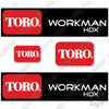 Image of Fits Toro Workman HDX Decal Kit Utility Vehicle